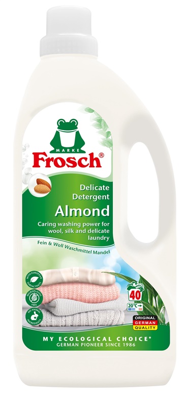 Frosch Skystas vilnos ir jautrių audinių skalbiklis su balzamu 1500ml