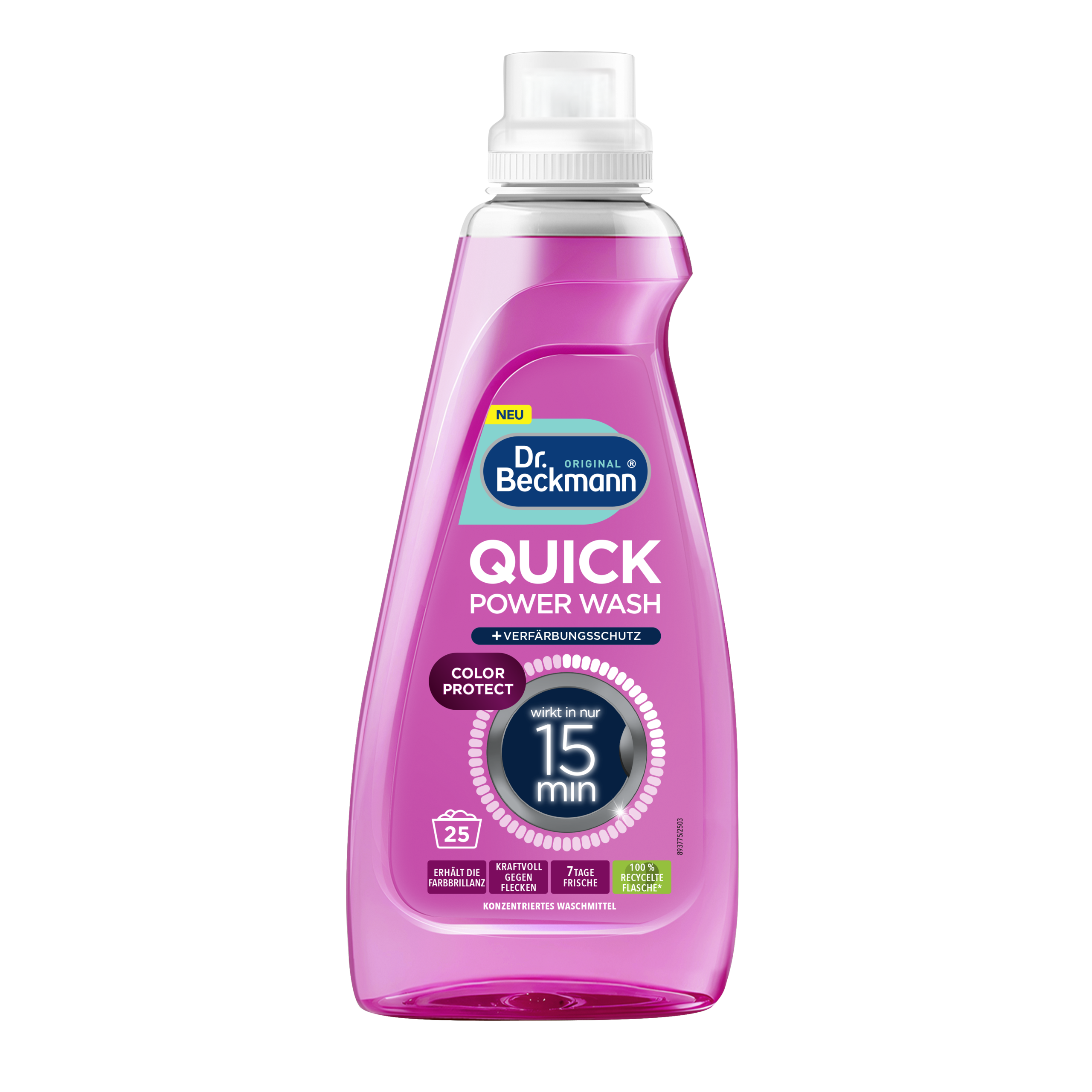 Dr. Beckmann Quick Power Wash skystas skalbiklis spalvotiems drabužiams, 800 ml