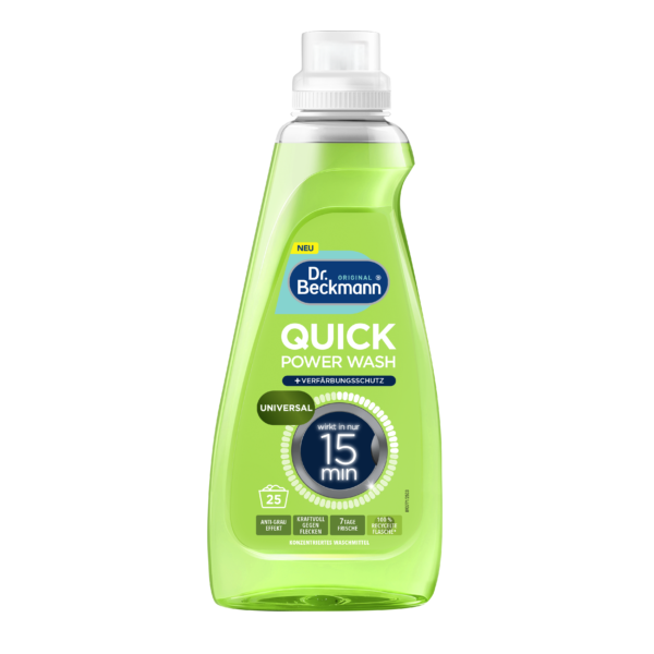 Dr. Beckmann Quick Power Wash Universalus skystas skalbiklis, 800 ml