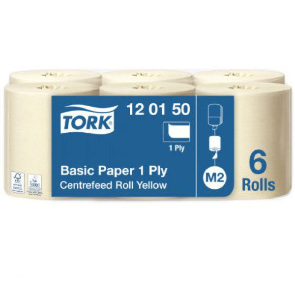 POPIERIUS RULONAIS TORK UNIVERSAL CENTERFEED 310 M2, 1SL., 120150