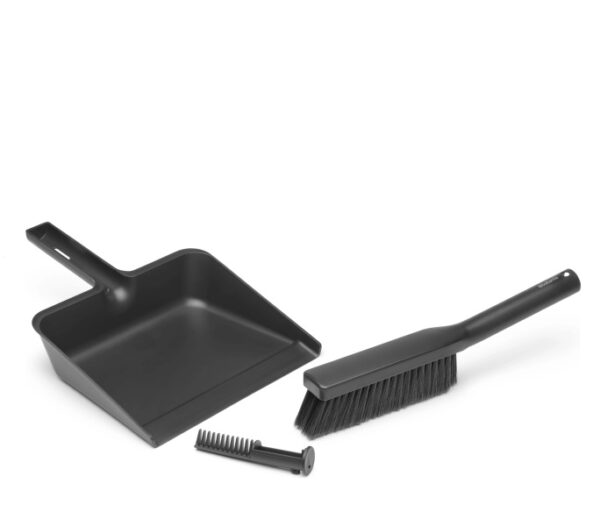 Šluotos ir semtuvėlio rinkinys Brabantia Dark Grey