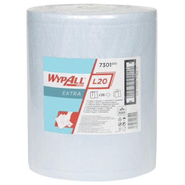KIMBERLY-CLARK šluostės rulonuose WYPALL L20