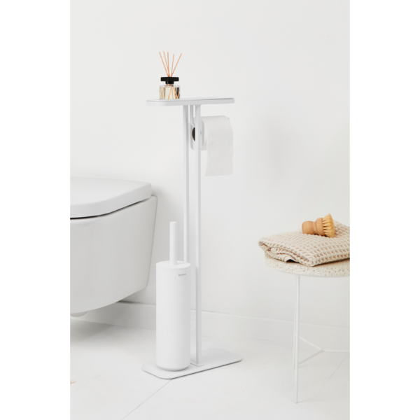Brabantia stovas tualeto priemonėms MindSet, Mineral Fresh white spalva