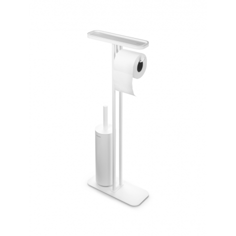 Brabantia stovas tualeto priemonėms MindSet, Mineral Fresh white spalva