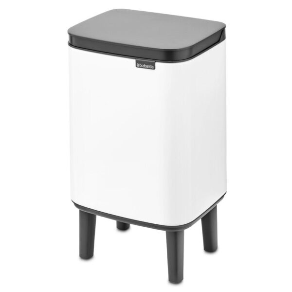 Šiukšlių dėžė,Bo Hi 4L, white, 227042