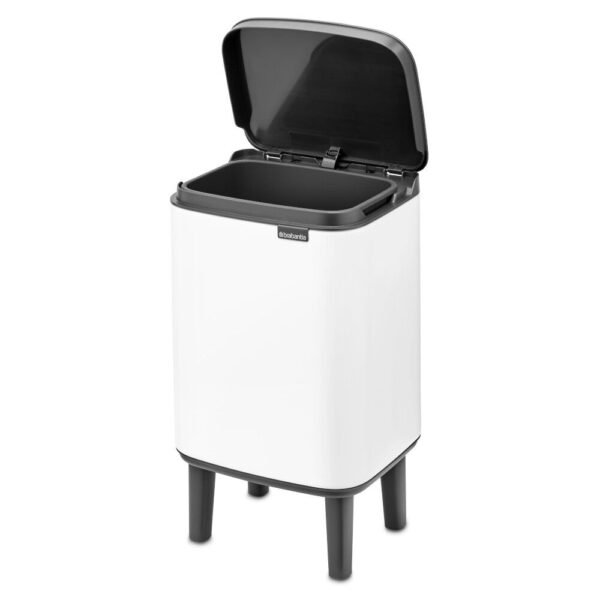 Šiukšlių dėžė,Bo Hi 4L, white, 227042