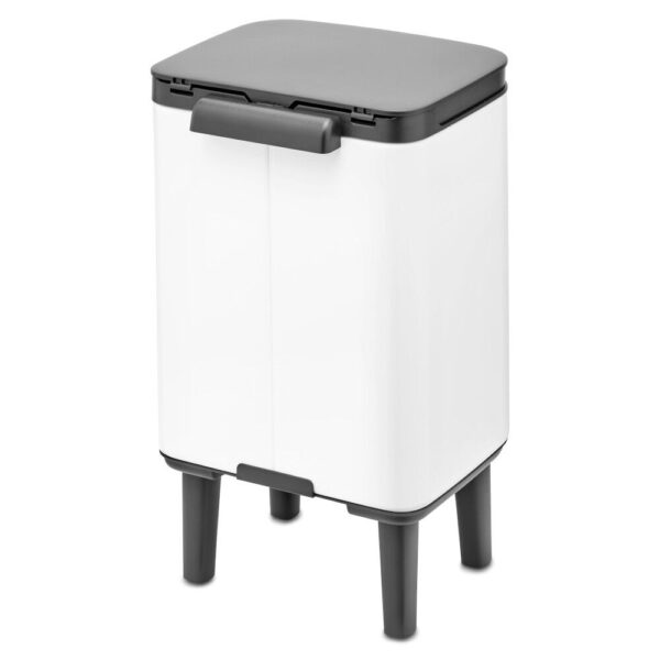 Šiukšlių dėžė,Bo Hi 4L, white, 227042