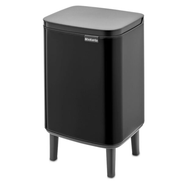 Šiukšlių dėžė, Brabantia Bo Hi 7L, matt black, 227141