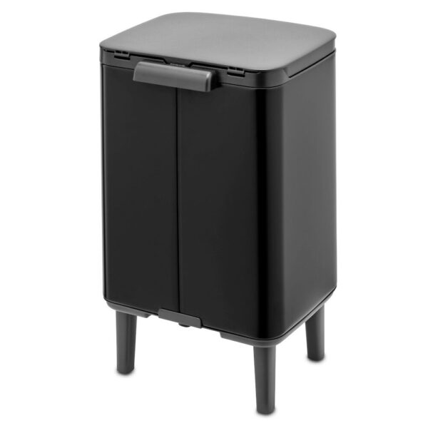Šiukšlių dėžė, Brabantia Bo Hi 7L, matt black, 227141