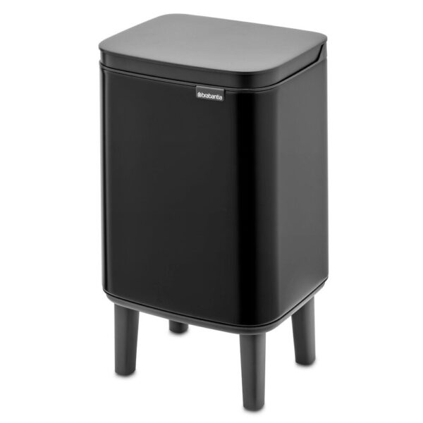 Šiukšlių dėžė, Brabantia Bo Hi 4L, matt black, 227028