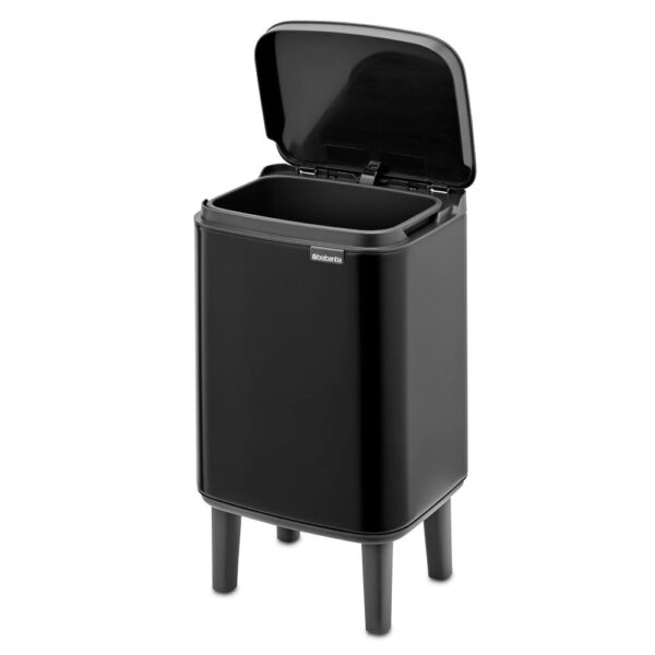 Šiukšlių dėžė, Brabantia Bo Hi 4L, matt black, 227028