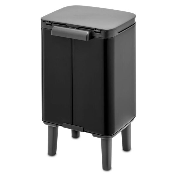 Šiukšlių dėžė, Brabantia Bo Hi 4L, matt black, 227028