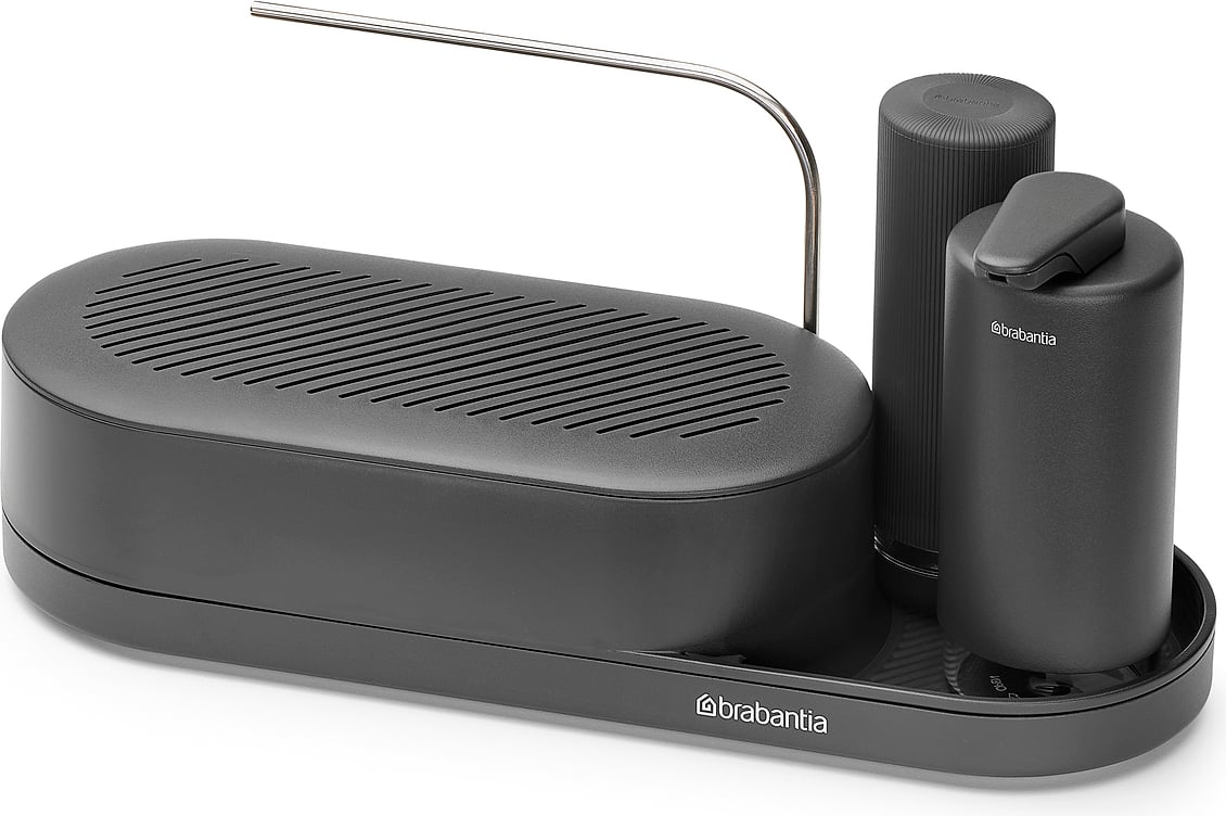 Kriauklės rinkinys Brabantia Sink Style, 3 vnt. Mineral Infinite Grey