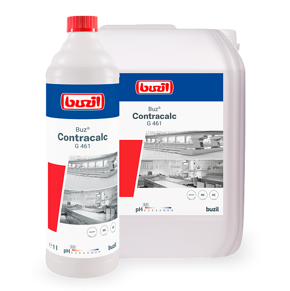 Sanitarinių patalpų ir kalkių valiklis Buzil Contracalc G 461,1L