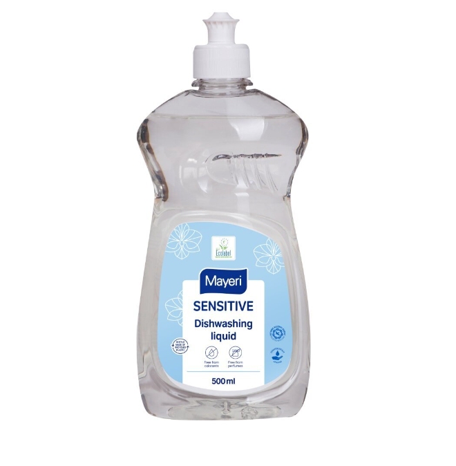 Ekologiškas indų ploviklis Mayeri Sensitive, 500ML