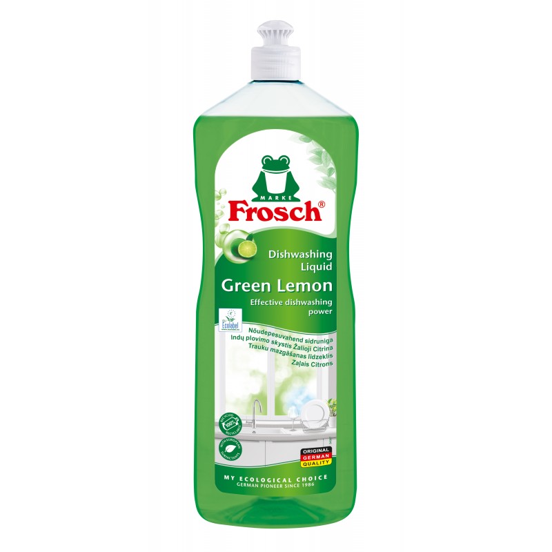 Ekologiška Frosch citrinos kvapo indų plovimo priemonė 1L