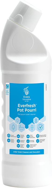 EVANS vonios kambario ploviklis gėlių kvapo EVERFRESH, 1L