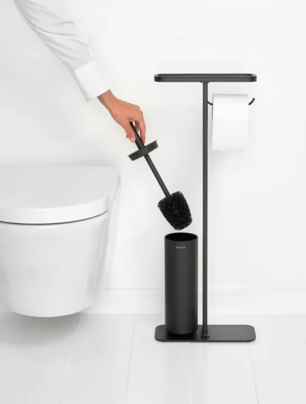 Brabantia stovas tualeto priemonėms MindSet, Mineral Fresh Infinite Grey