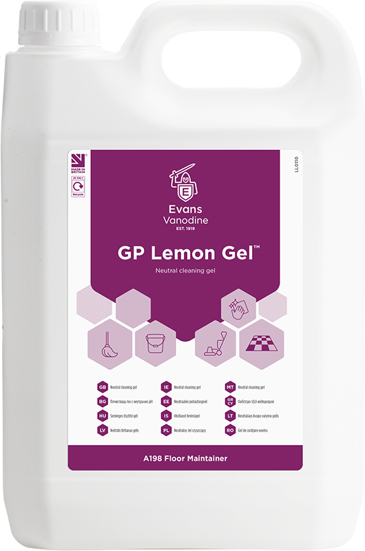 EVANS intensyvaus kvapo grindų ploviklis LEMON GEL, 5L