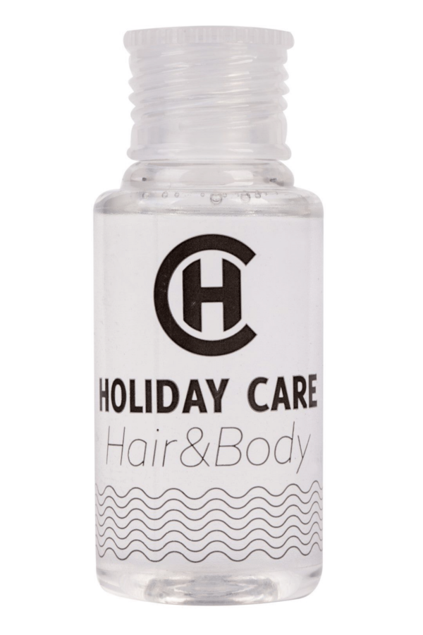 Šampūnas - dušo želė Holiday Care 30 ml (50 vnt)