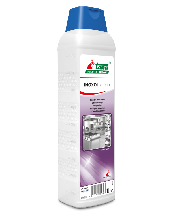 TANA nerūdijančio plieno valiklis INOXOL clean, 1L Green care