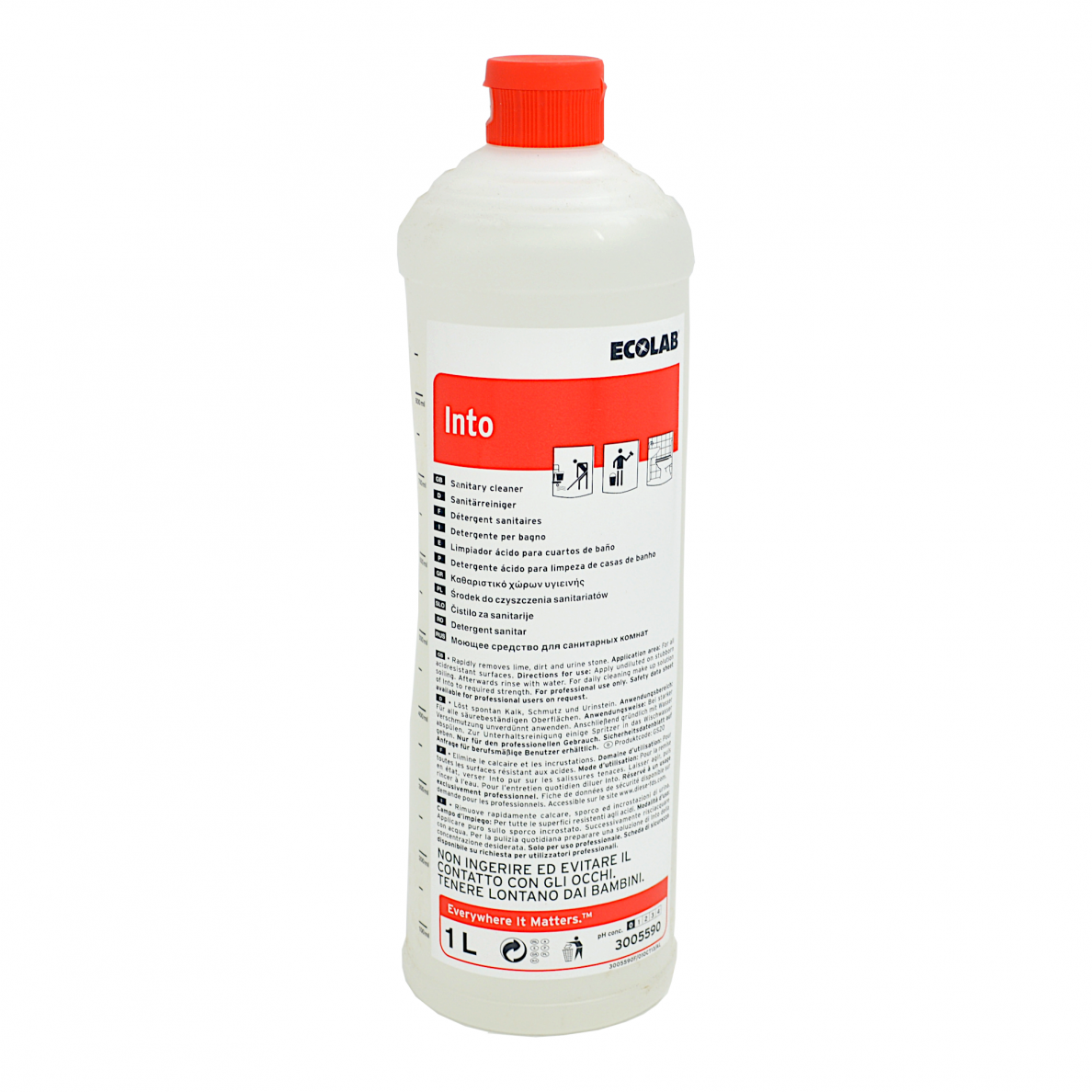 Ecolab sanitarinis ploviklis Into, 1L