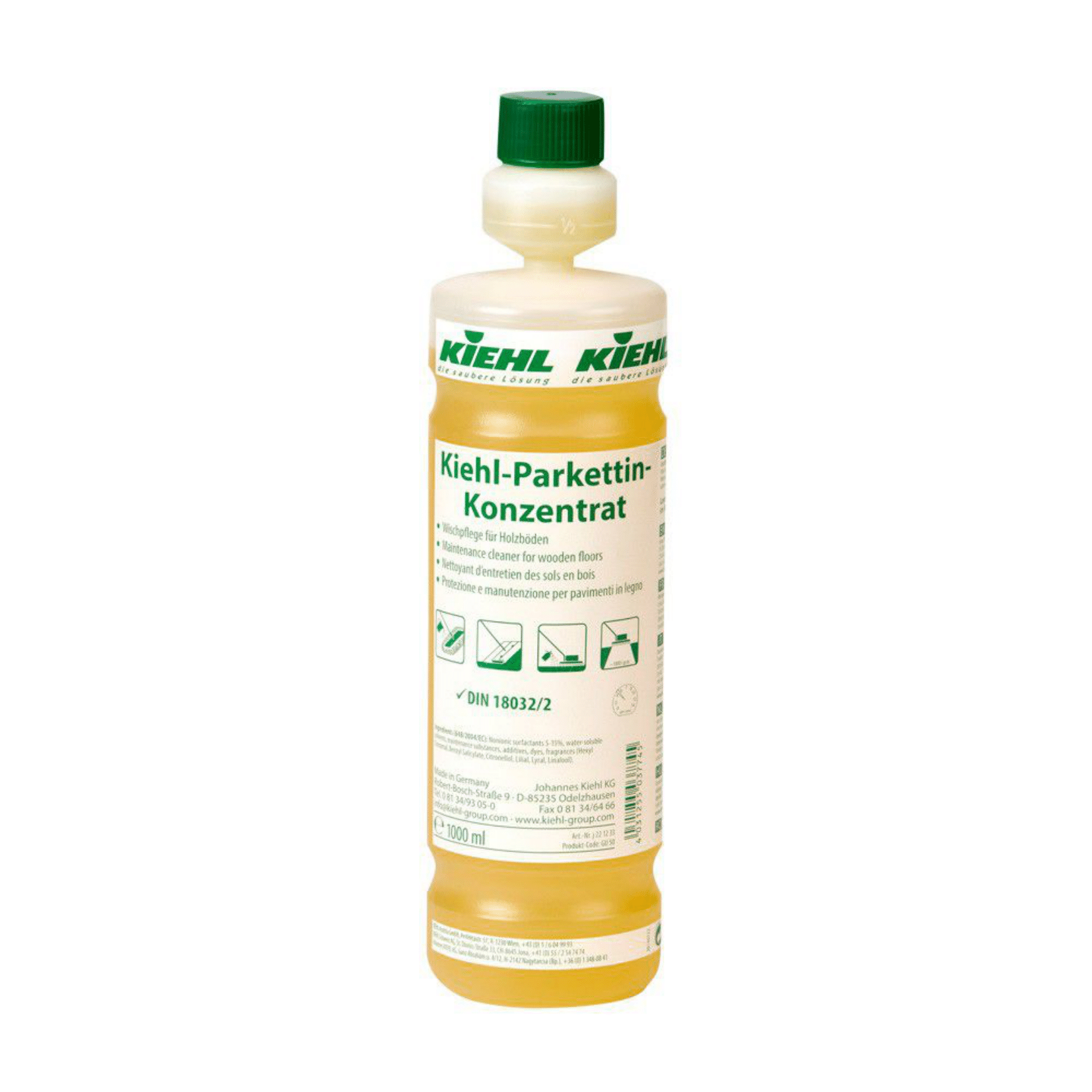 Priežiūros valiklis mediniams paviršiams KIEHL-PARKETTIN CONCENTRATE, 1L