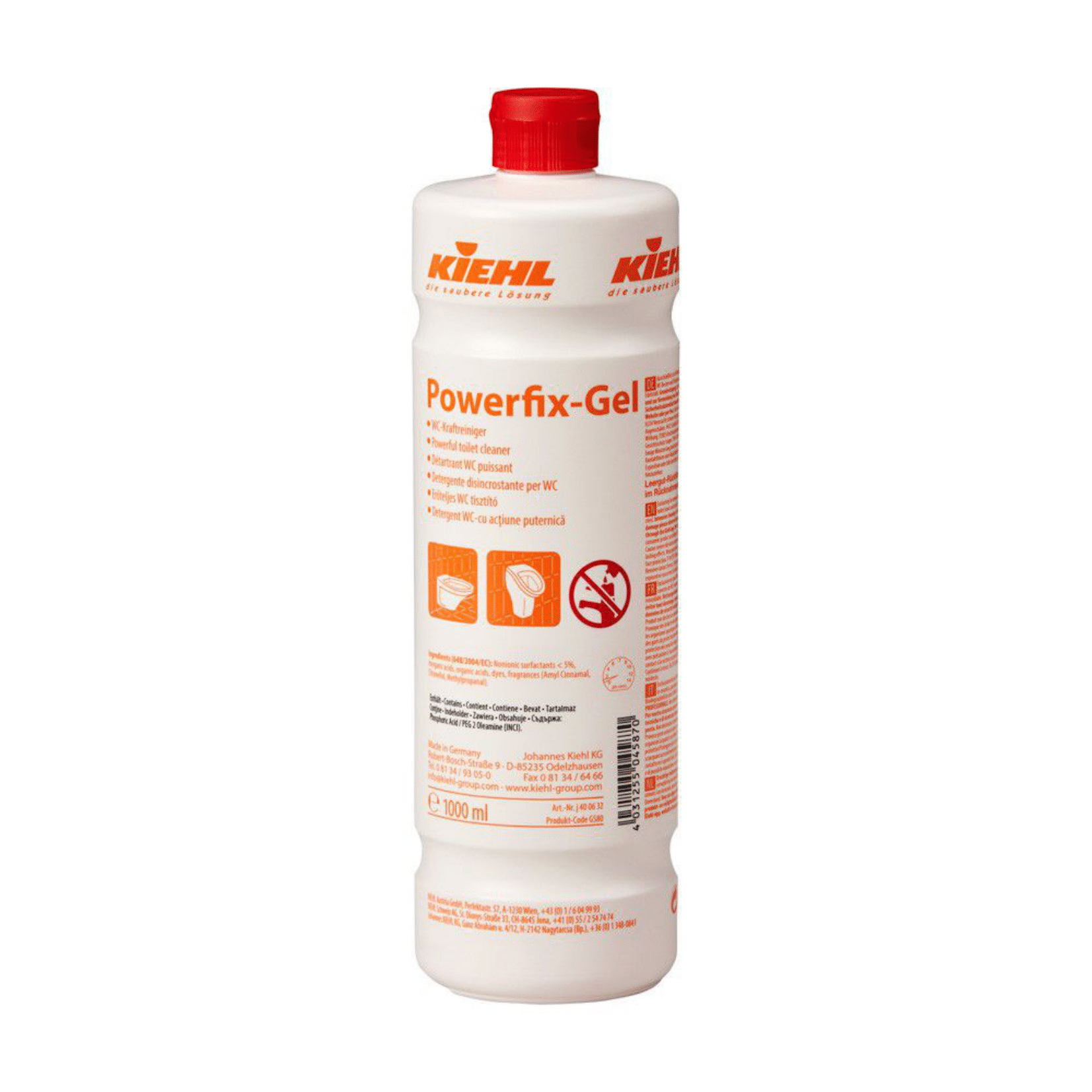 Stiprus WC valiklis POWERFIX-GEL, 1L