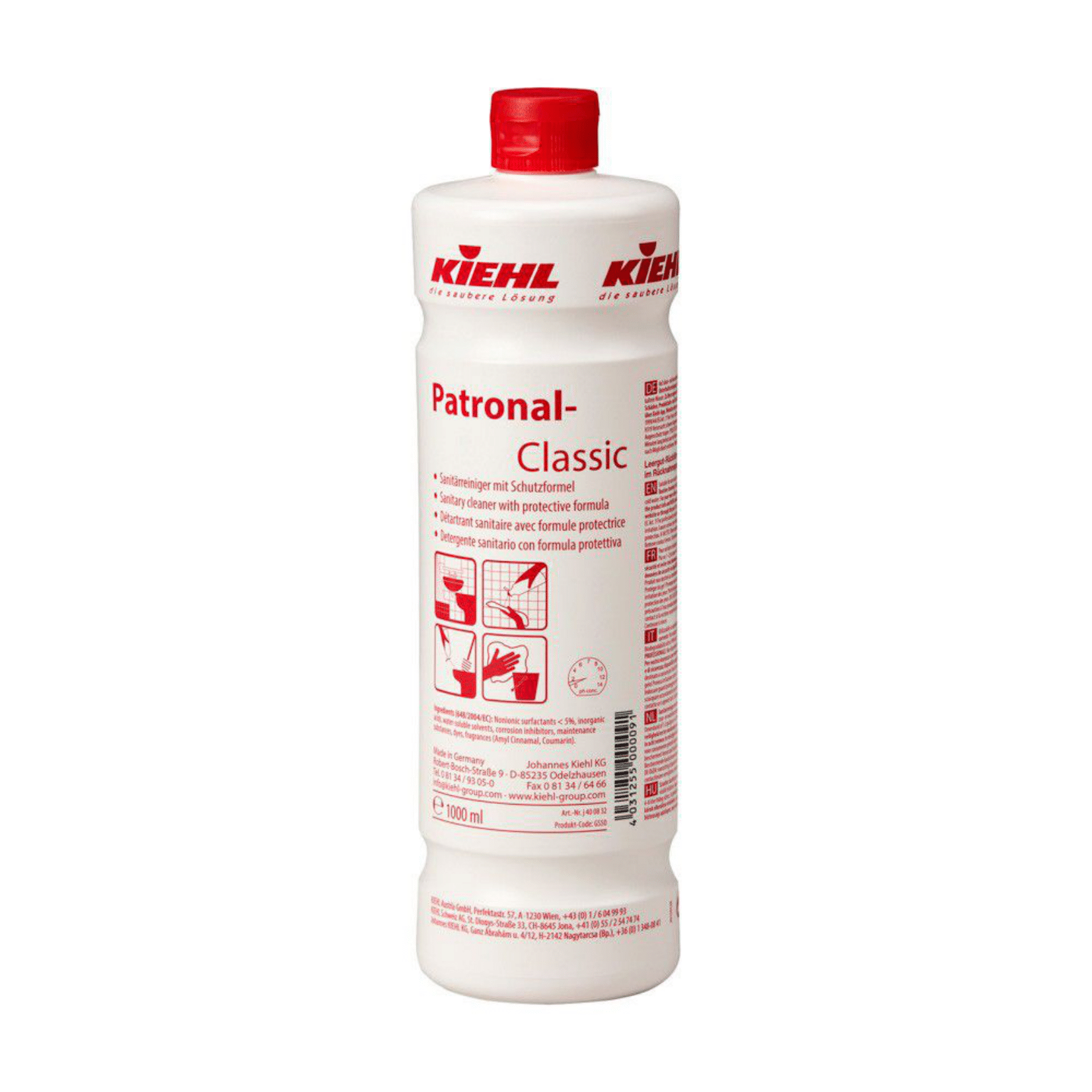 Sanitarinis valiklis su apsauginiu efektu PATRONAL-CLASSIC, 1L