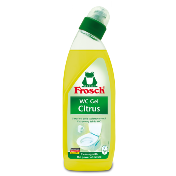 Ekologiška Frosch Citrinų kvapo WC priežiūros priemonė 750ml