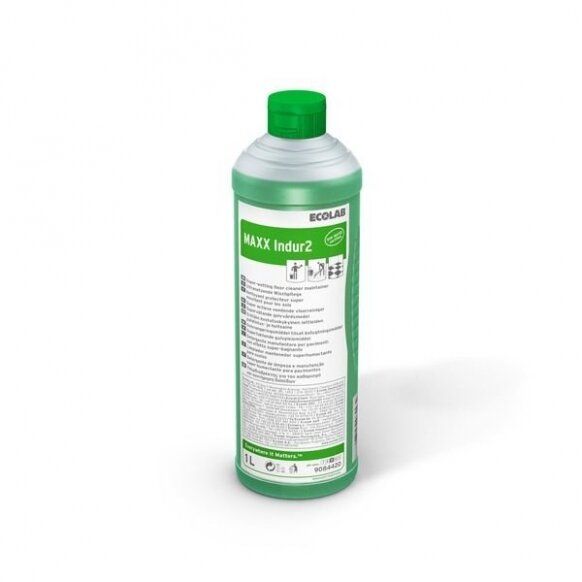 Ecolab grindų plovimo-apsaugojimo priemonė MAXX INDUR2, 1L