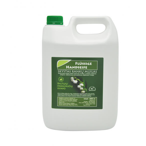 Skystas rankų muilas PAKALNUČIŲ, 5L