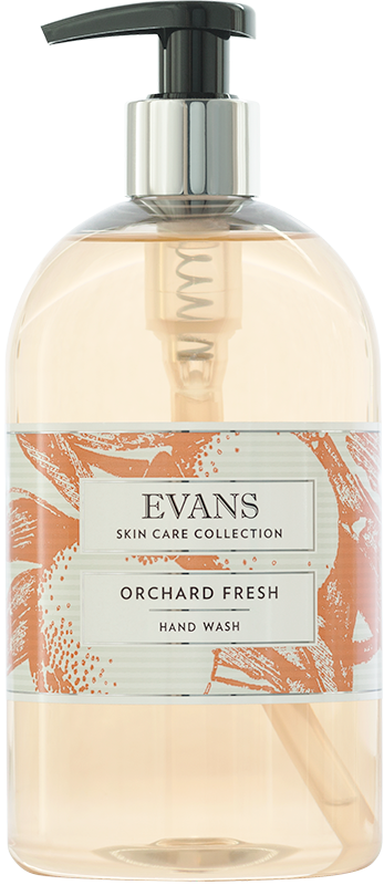 EVANS rankų, plaukų ir kūno prausiklis ORCHARD FRESH, 500ML