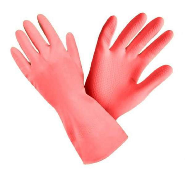 VILEDA guminės pirštinės MULTIPURPOSE, raudonos, S,M,L,XL dydis