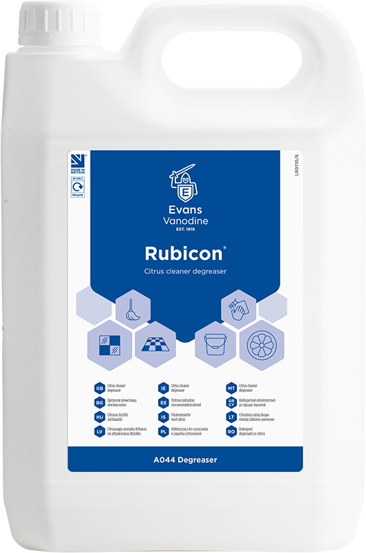 EVANS ploviklis RUBICON riebiems ir tepaluotiems paviršiams, 5L