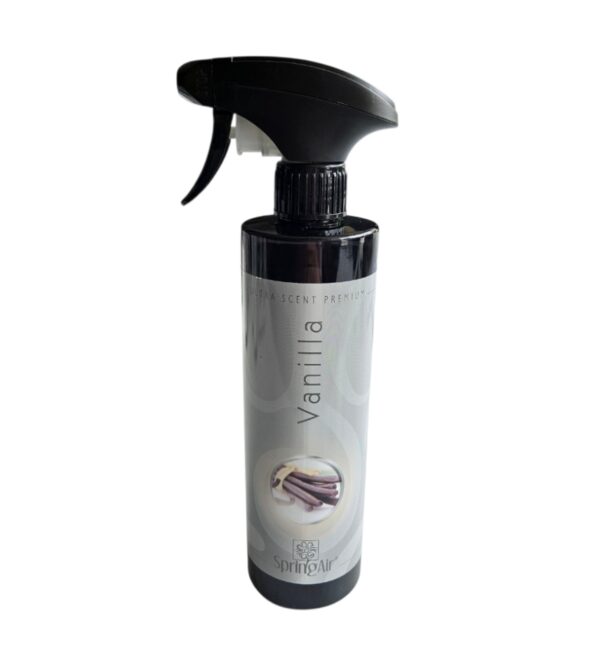 Skystas purškiamas audinių-oro gaiviklis Spring Air, Vanilla, 500ml