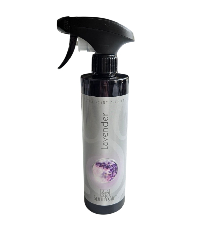 Skystas purškiamas audinių-oro gaiviklis Spring Air, Levander, 500ml