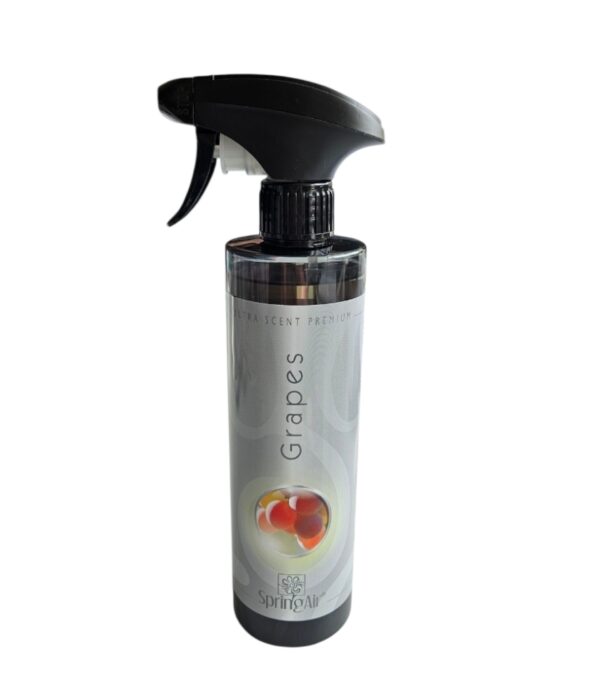 Skystas purškiamas audinių-oro gaiviklis Spring Air, Grapes AP, 500ml