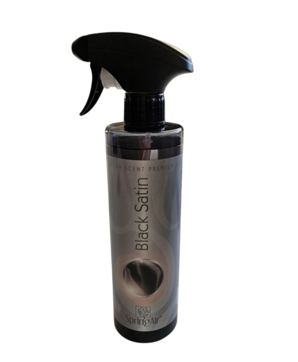 Skystas purškiamas audinių-oro gaiviklis Spring Air, Black Satin, 500 ml