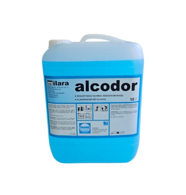 Daugiafunkcinis koncentruotas valiklis ALCODOR, 10L PRAMOL CHEMIE
