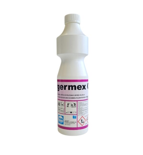 Stipraus poveikio valiklis, šalinantis pelėsių dėmes ir pelėsinį grybą GERMEX C 750ML PRAMOL CHEMIE