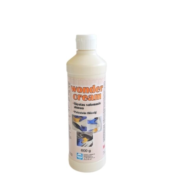 Skystas valomasis akmuo WONDER CREAM, 600ml PRAMOL CHEMIE