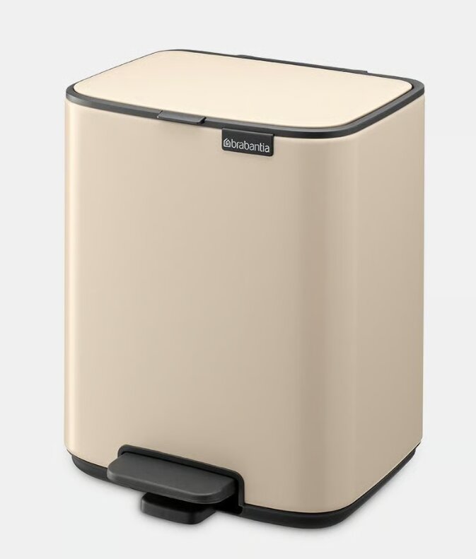 Šiukšlių dėžė Brabantia Bo, 7L., Soft Beige