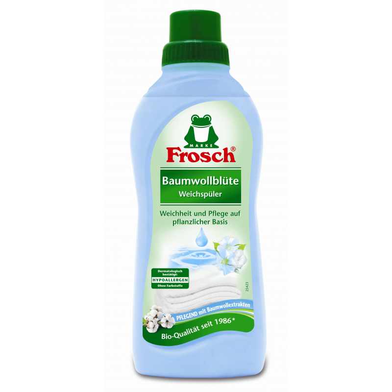 Frosch Skalbinių minkštiklis medvilnės žiedų kvapo 750ml