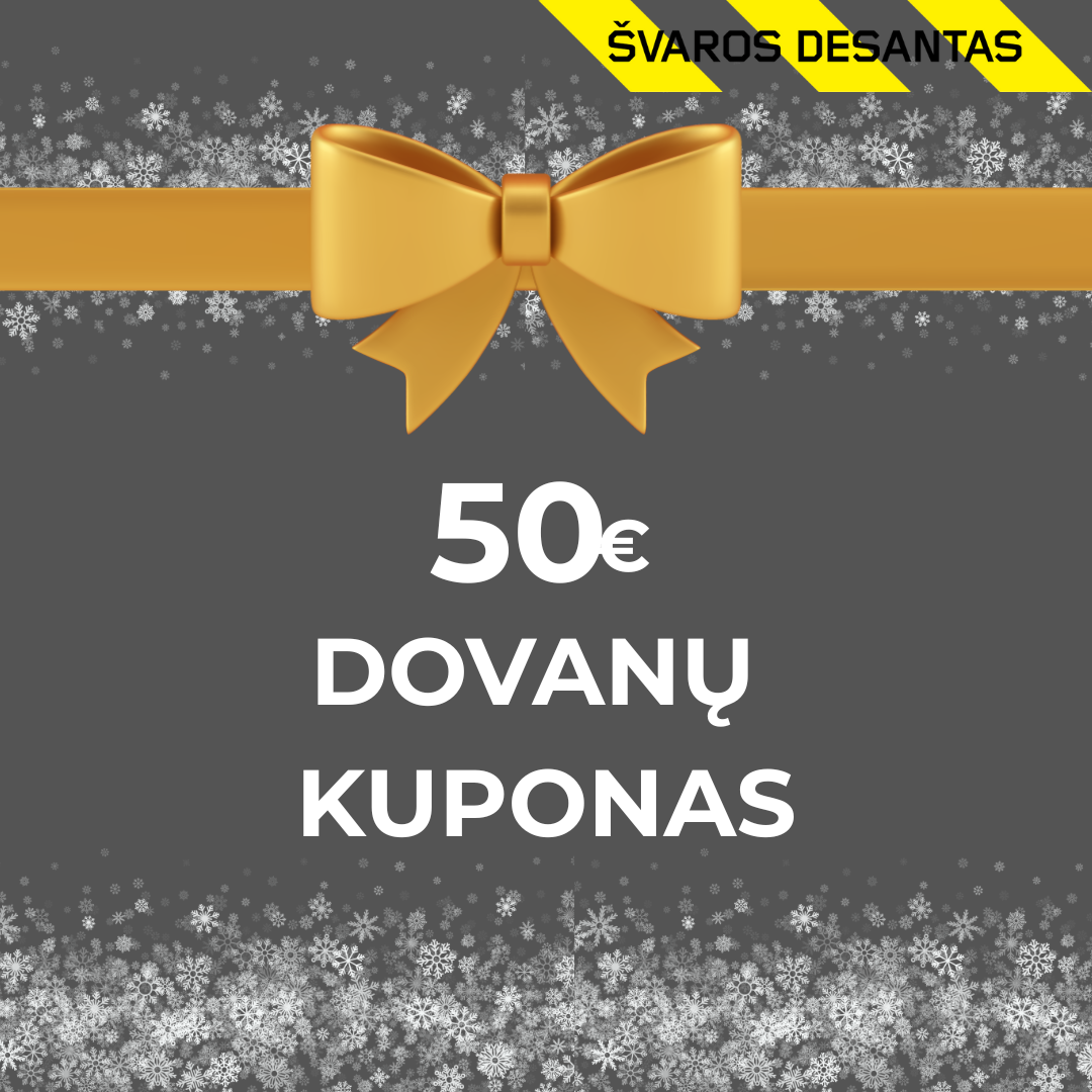 Dovanų kuponas 50 Eur
