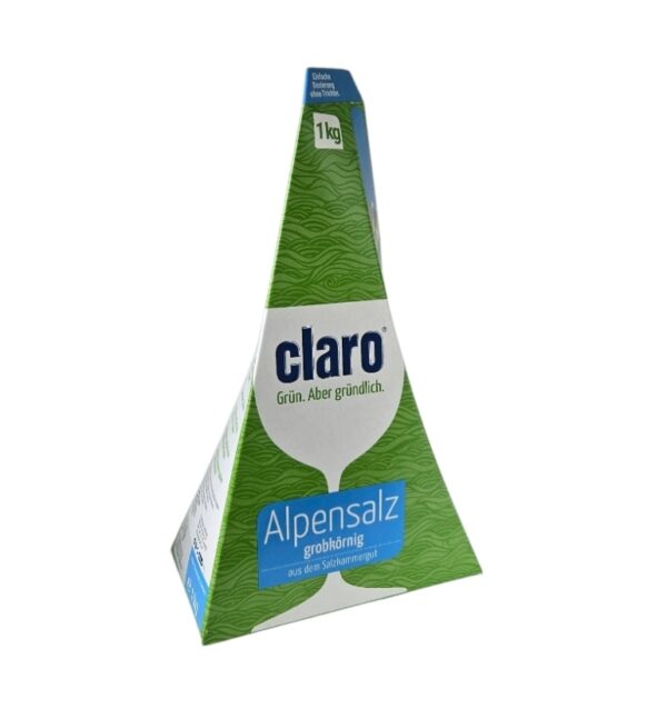 Indaplovių druska CLARO (stambi druska, 1 kg)