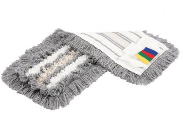 Mikrofibrinė - medvilninė grindų šluostė su kišenėlėmis, 40CM